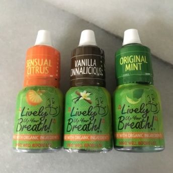 Organic breath fresheners by Lively Up Your Breath!